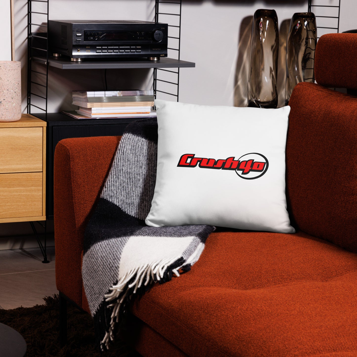 Crush40 Pillow-Double Logo