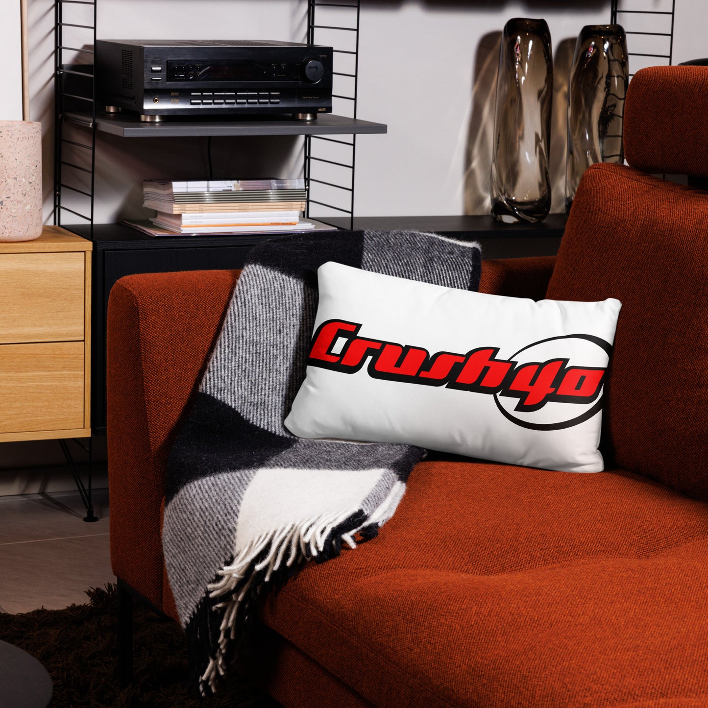 Crush40 Pillow-Double Logo