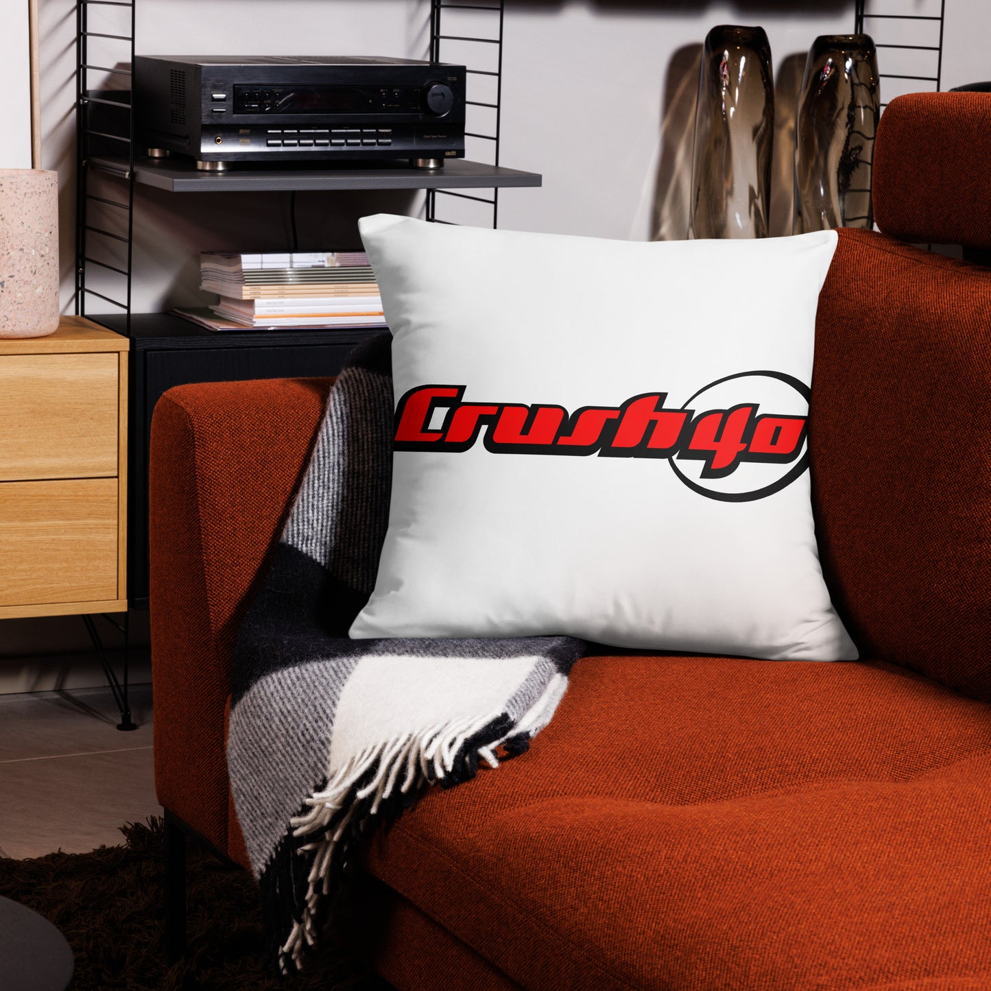 Crush40 Pillow-Double Logo