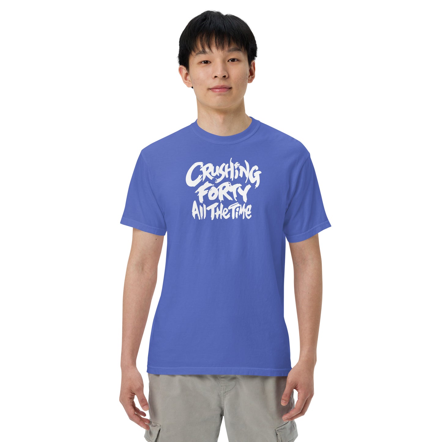Crush40 Men’s Garment-dyed Heavyweight T-shirt
