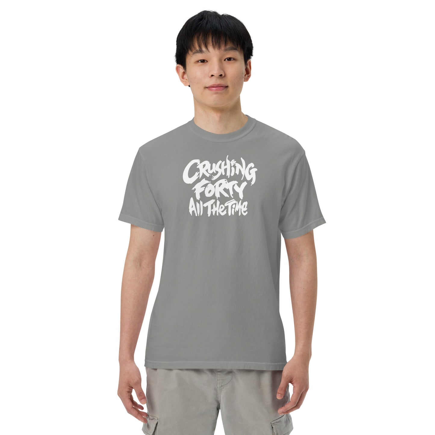 Crush40 Men’s Garment-dyed Heavyweight T-shirt