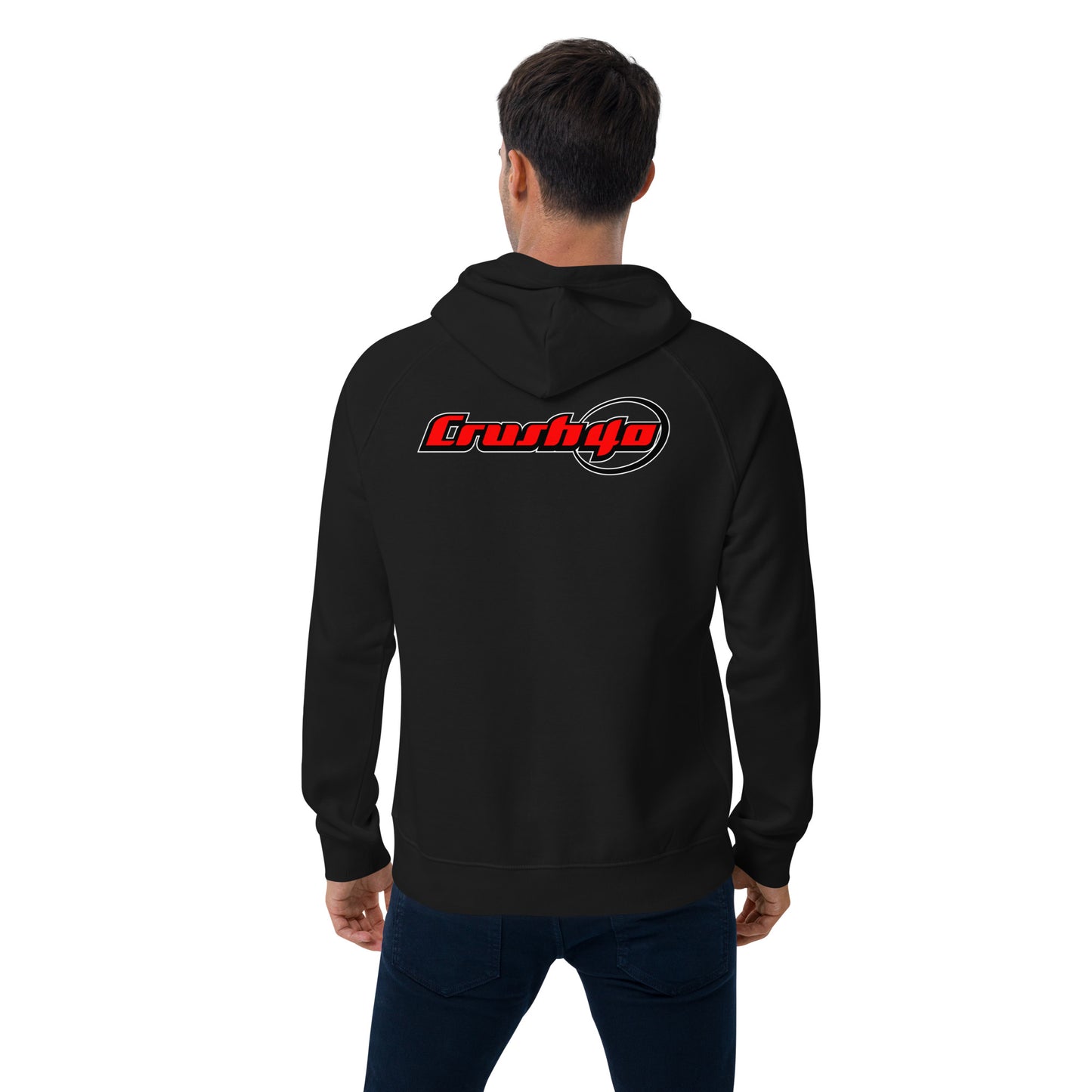 Crush40 Unisex Eco Raglan Hoodie
