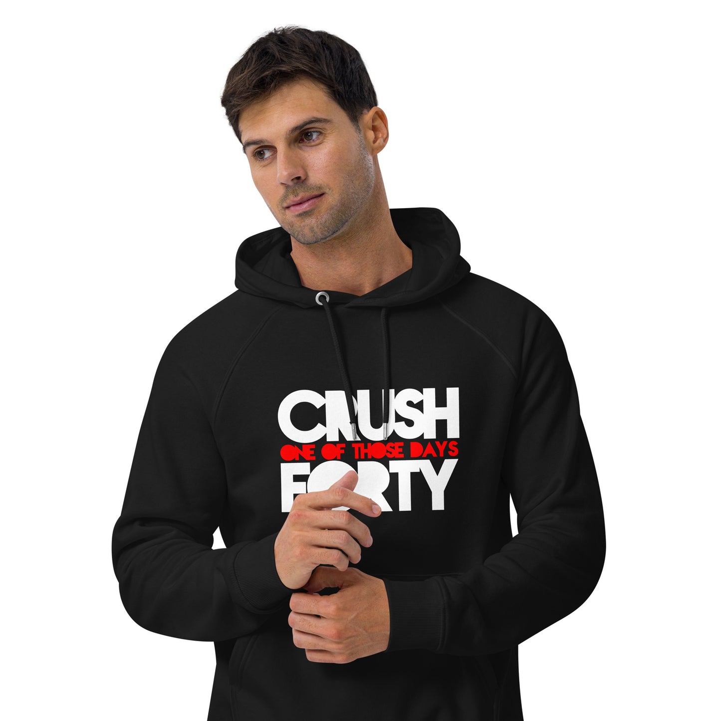 Crush40 Unisex Eco Raglan Hoodie