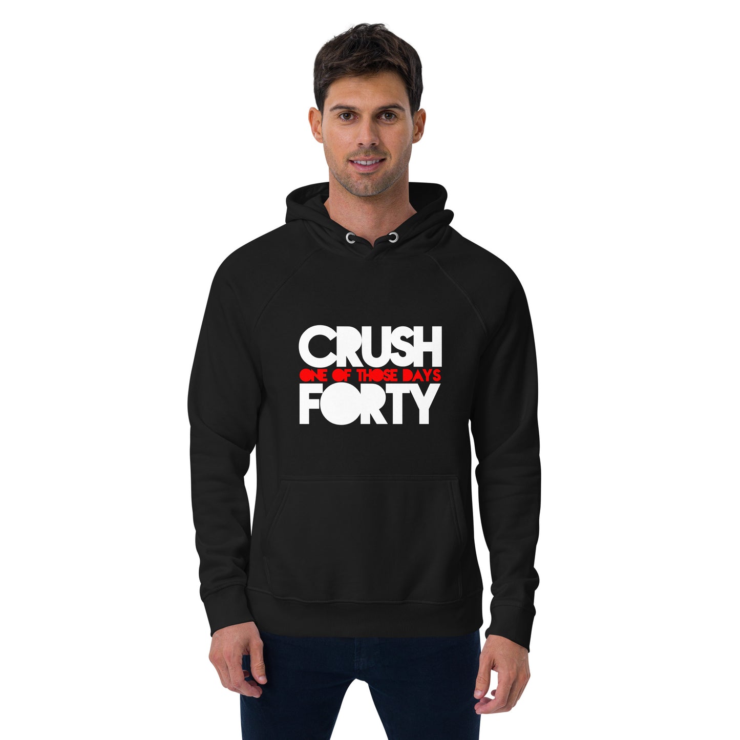 Crush40 Unisex Eco Raglan Hoodie