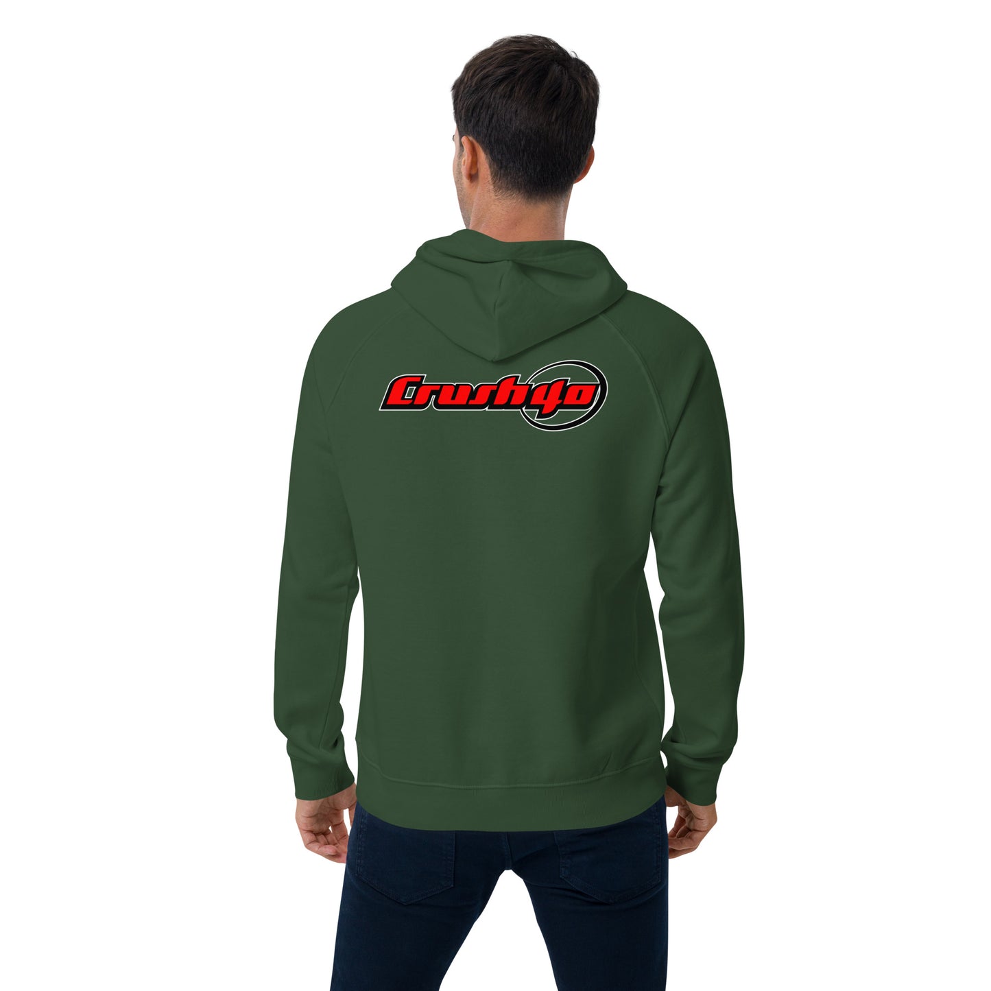 Crush40 Unisex Eco Raglan Hoodie