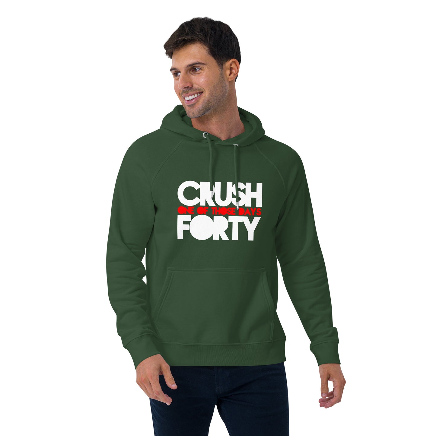 Crush40 Unisex Eco Raglan Hoodie