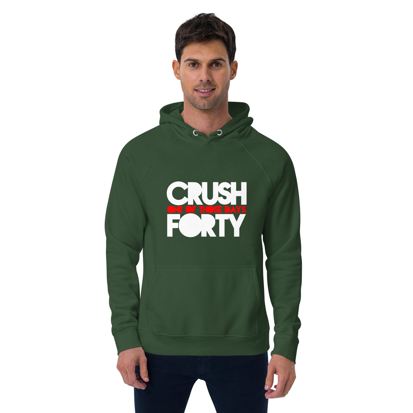 Crush40 Unisex Eco Raglan Hoodie