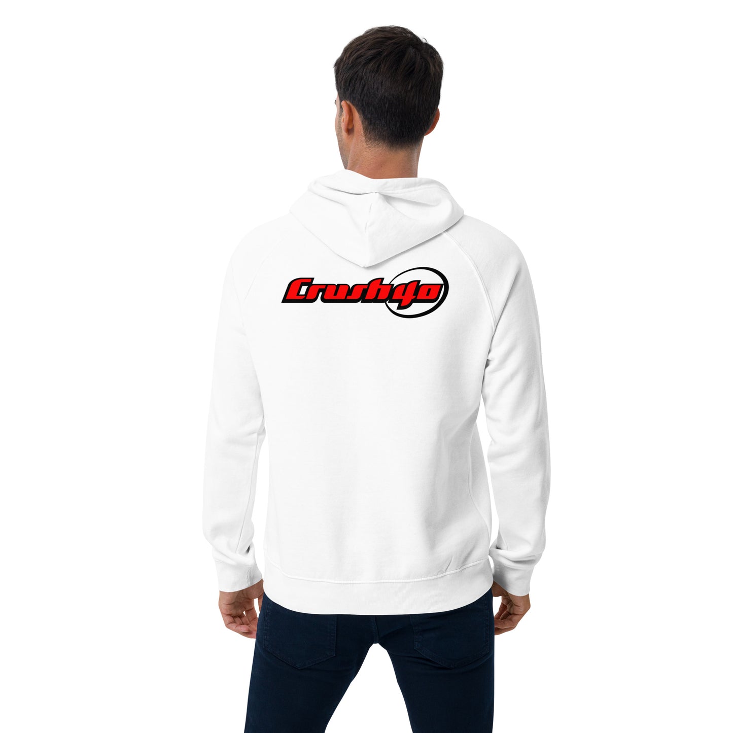 Crush40 Unisex Eco Raglan Hoodie