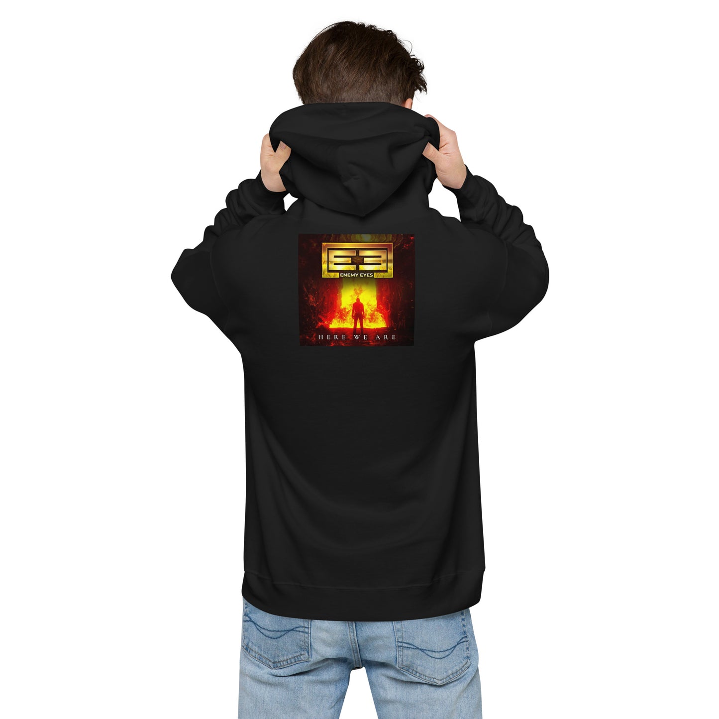 Enemy Eyes Unisex Fleece Hoodie
